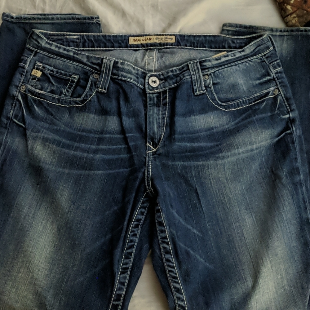 Big Star "Maddie Skinny" Mid rise Jeans. 34R